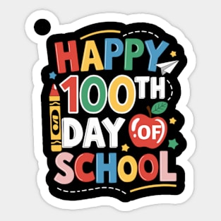 100-days-of-school Sticker